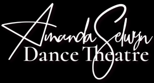 Amanda Selwyn Dance Theatre - Header Logo - Black Background White Text